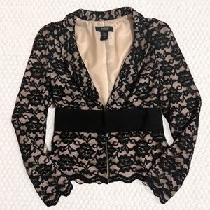 BODY BY VICTORIA • VICTORIA’S SECRET LACE BLAZER JACKET